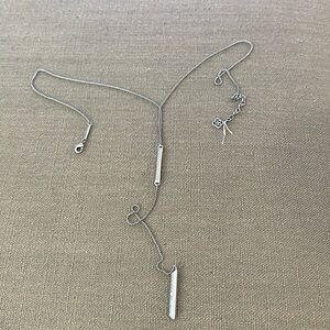 Kendra Scott y necklace silver